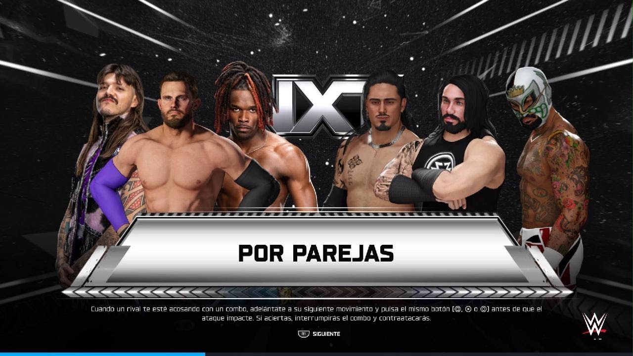 Lucha de tercias NXT vs EVW || Worlds Collide Triple AAA vs CMLL