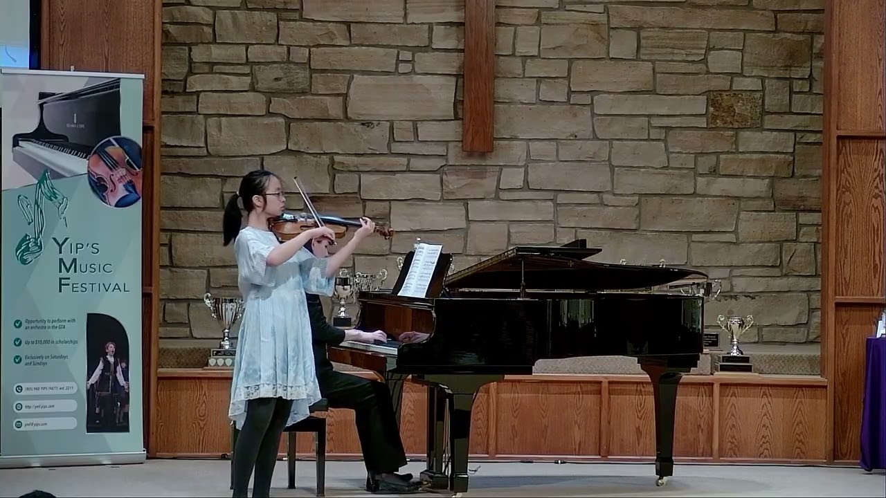 PERFORMANCE: Emilie Tam, Winner of Best of Violin Award - Yip's Music Festival 2025