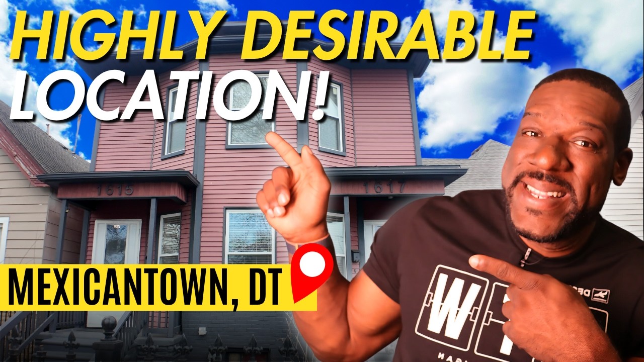 Inside MEXICANTOWN'S Hidden Gem | Stunning DETROIT Home with Historic Charm & Modern Upgrades!🤯