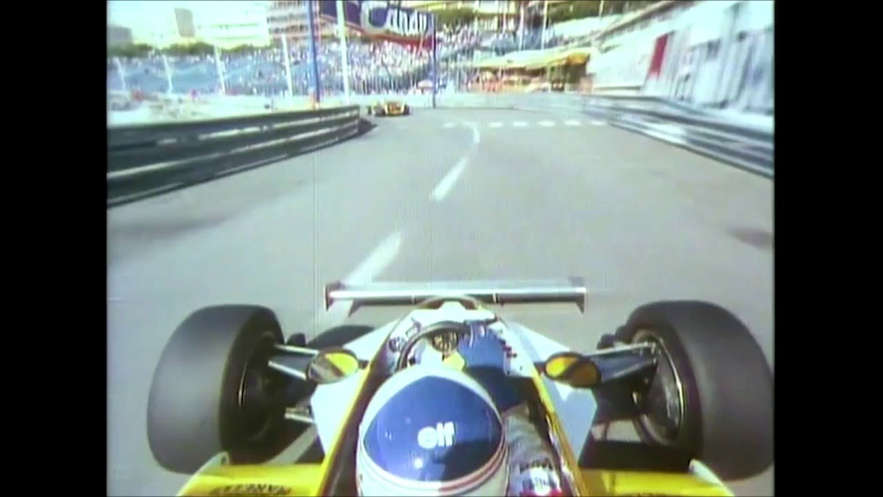 Alain Prost Monaco 1981 Onboard