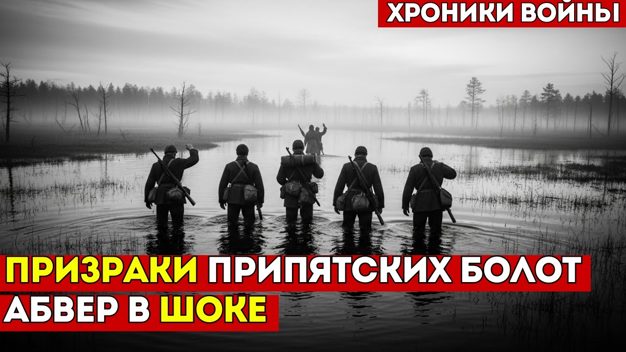 Вермахт искал 100 партизан. Нашёл шестерых | Операция "Призраки Припятских болот"