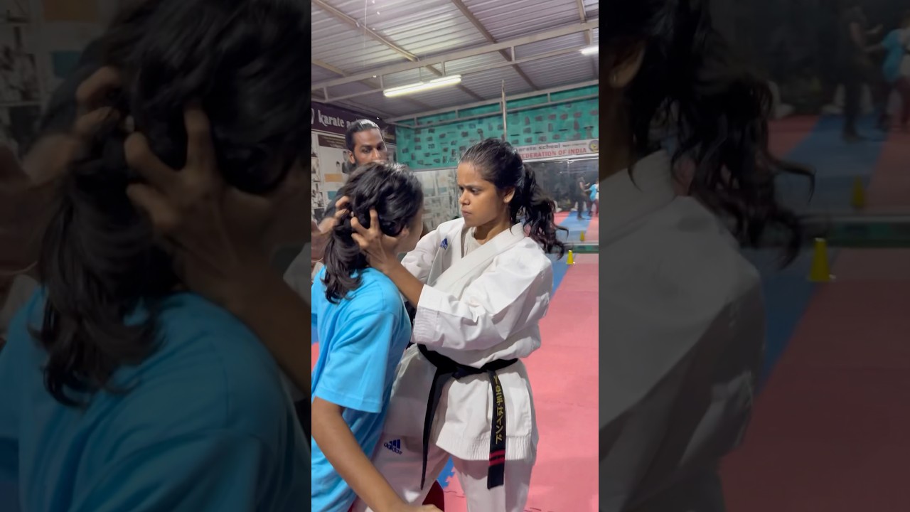 Girls self Defence #women #abuse #defence #girls #viral #shorts #vkarate #martialarts #selfdifence