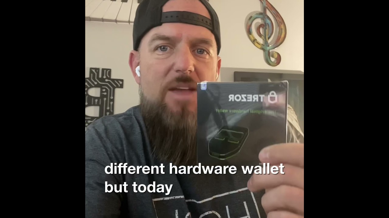 Trezor Model 1 unboxing and setup