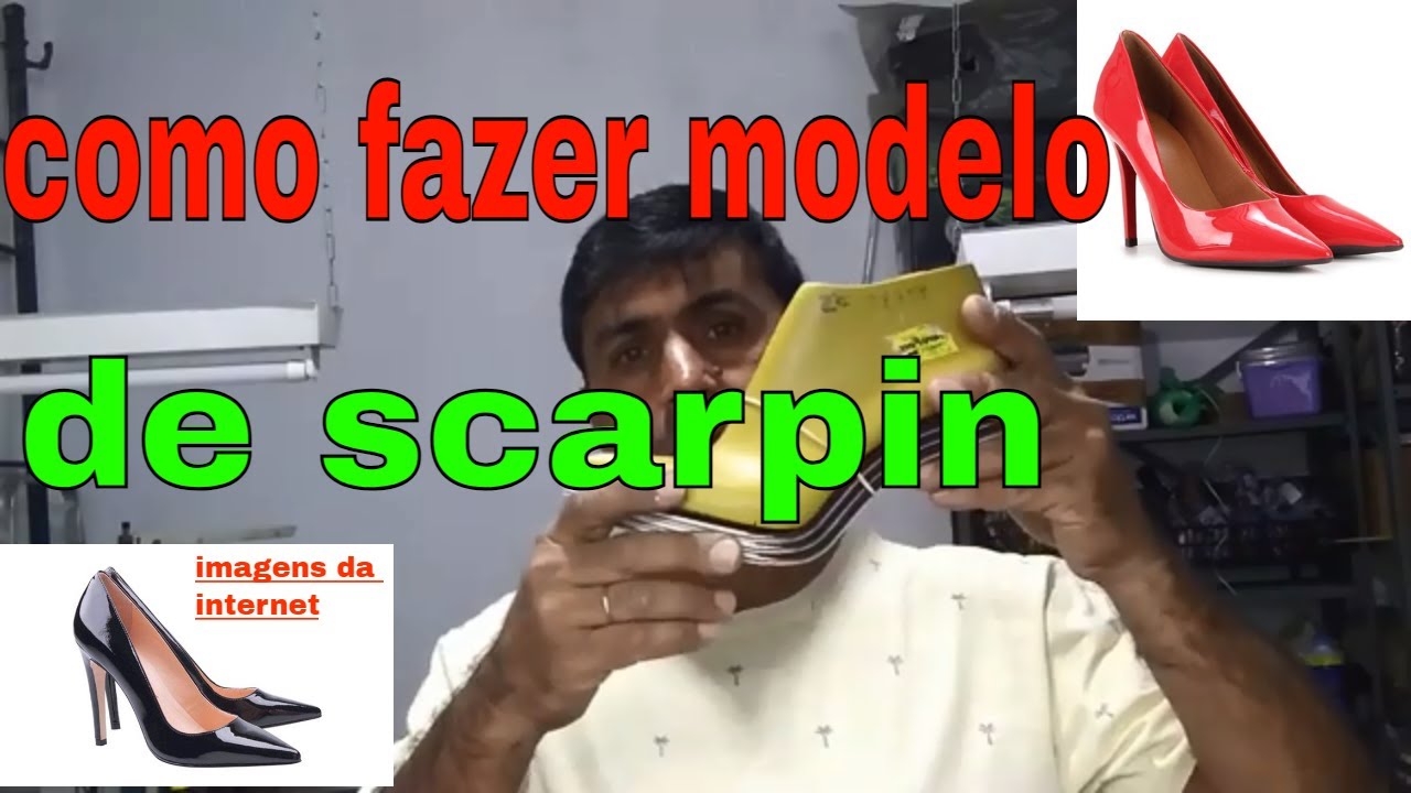 [scarpin]Como tirar modelo de scarpin,modelagem de calçados.how to make shoes.