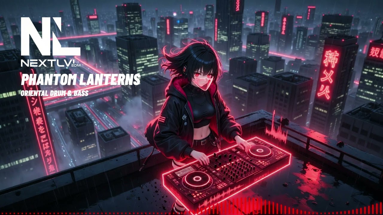 Phantom Lanterns 🏮 168 BPM Japanese DnB – Dark Tokyo Night