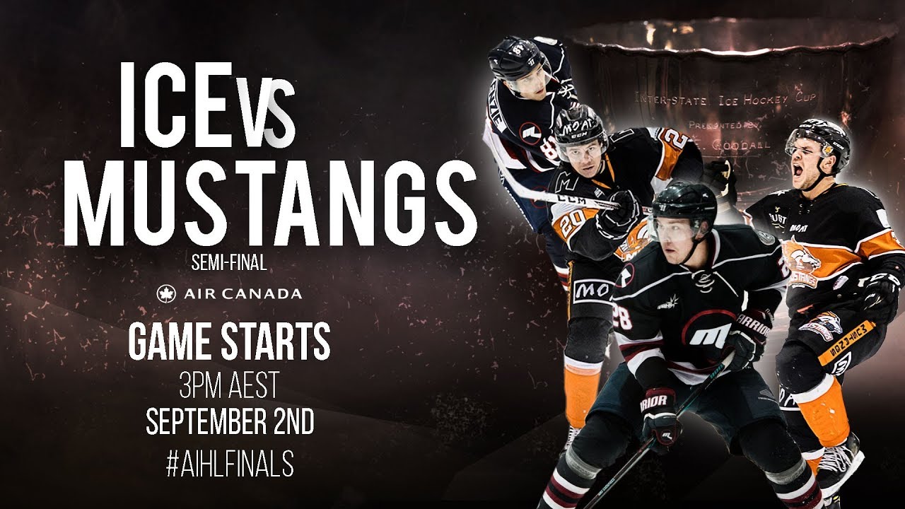 AIHL Finals Semi-Final 1: Melbourne Ice v Melbourne Mustangs