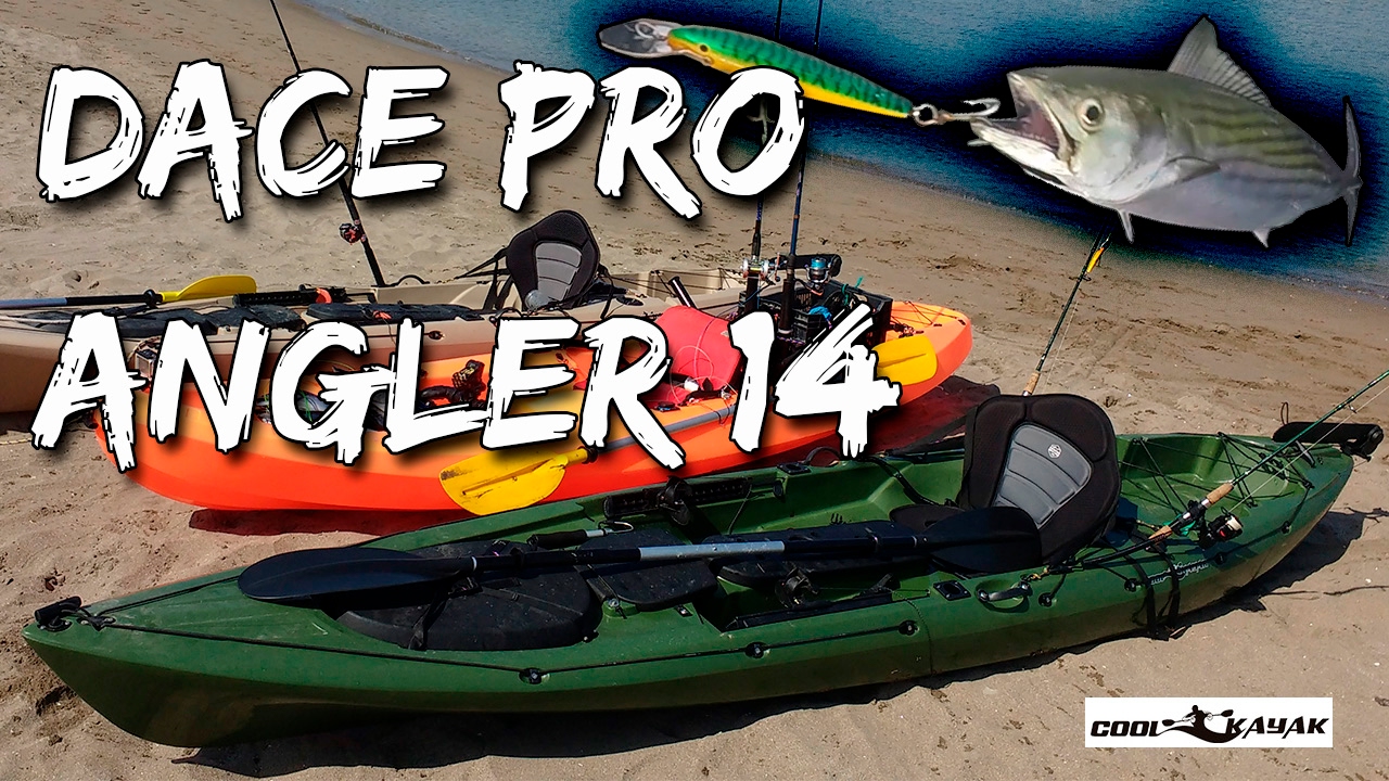 Pesca en kayak en Arica - Cool Kayak Dace Pro Angler 14