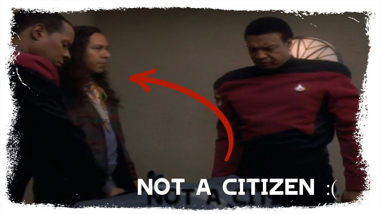 Lore Apology : Maquis Aren't Citizens :(