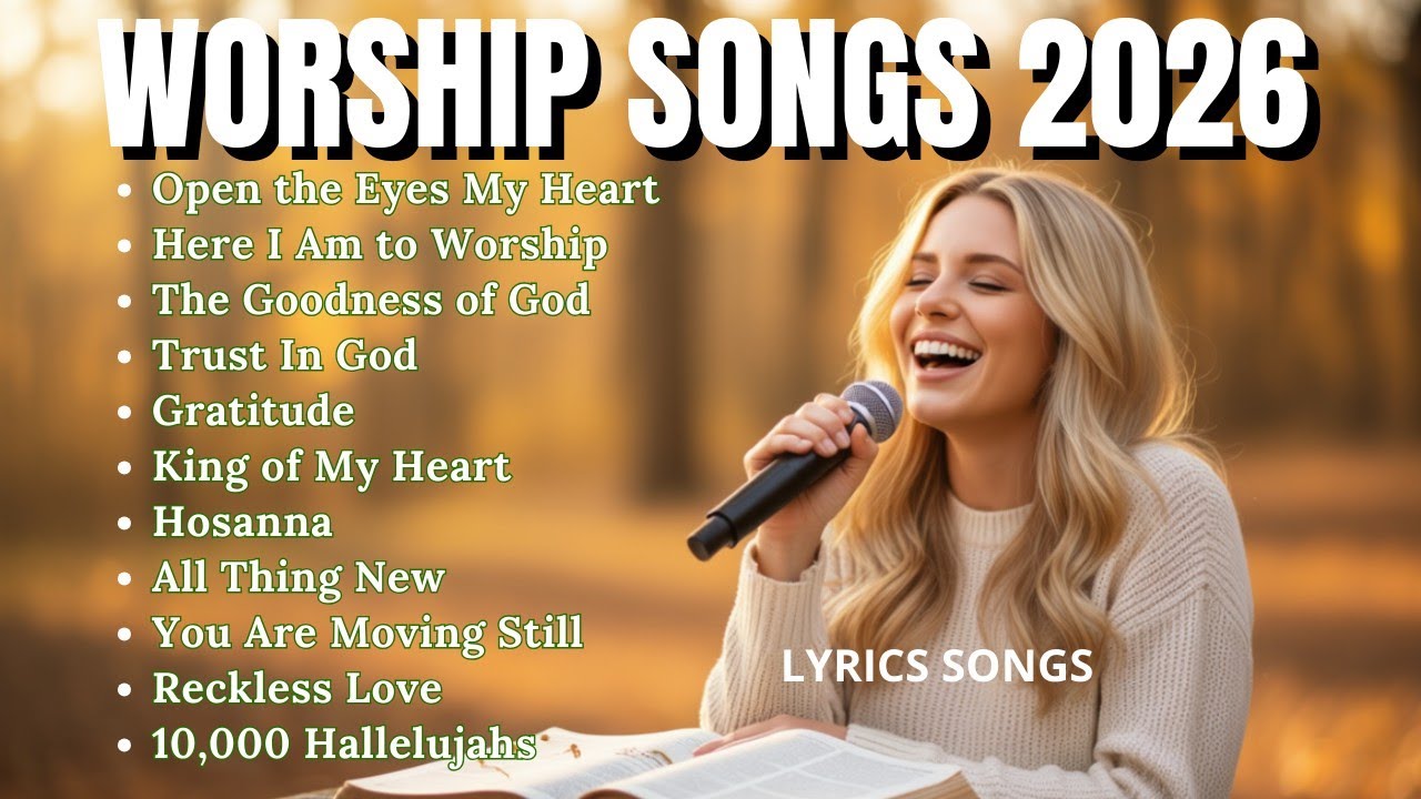Open the Eyes of My Heart || Christian Hits Songs 2026 | Special Worship Songs Playlist, Christian