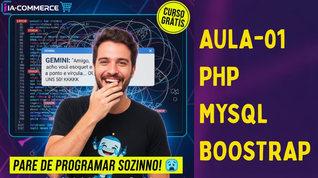 PROGRAMAÇÃO COM GEMINI #01 - Loja Virtual e Área de Membros (Curso Grátis)