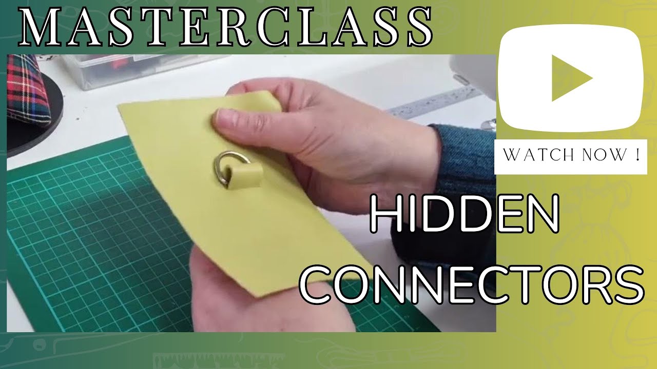 Hidden Strap Connectors in Bag Projects - Ultimate Step by step guide.