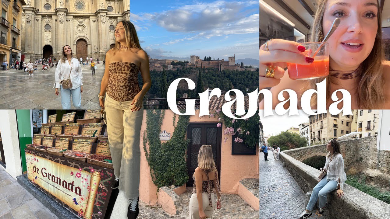🕌 Escapada a Granada 🌺 2 días en la ciudad ✨ Alhambra 🌸 Jardines 🍽️ Restaurantes ✈️ Viaje VLOG