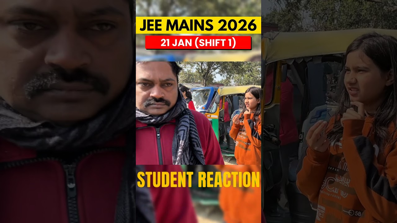 JEE Main 21 Jan Shift 1 Paper Analysis & Student Reaction | Easy or Tough? (Honest Review)