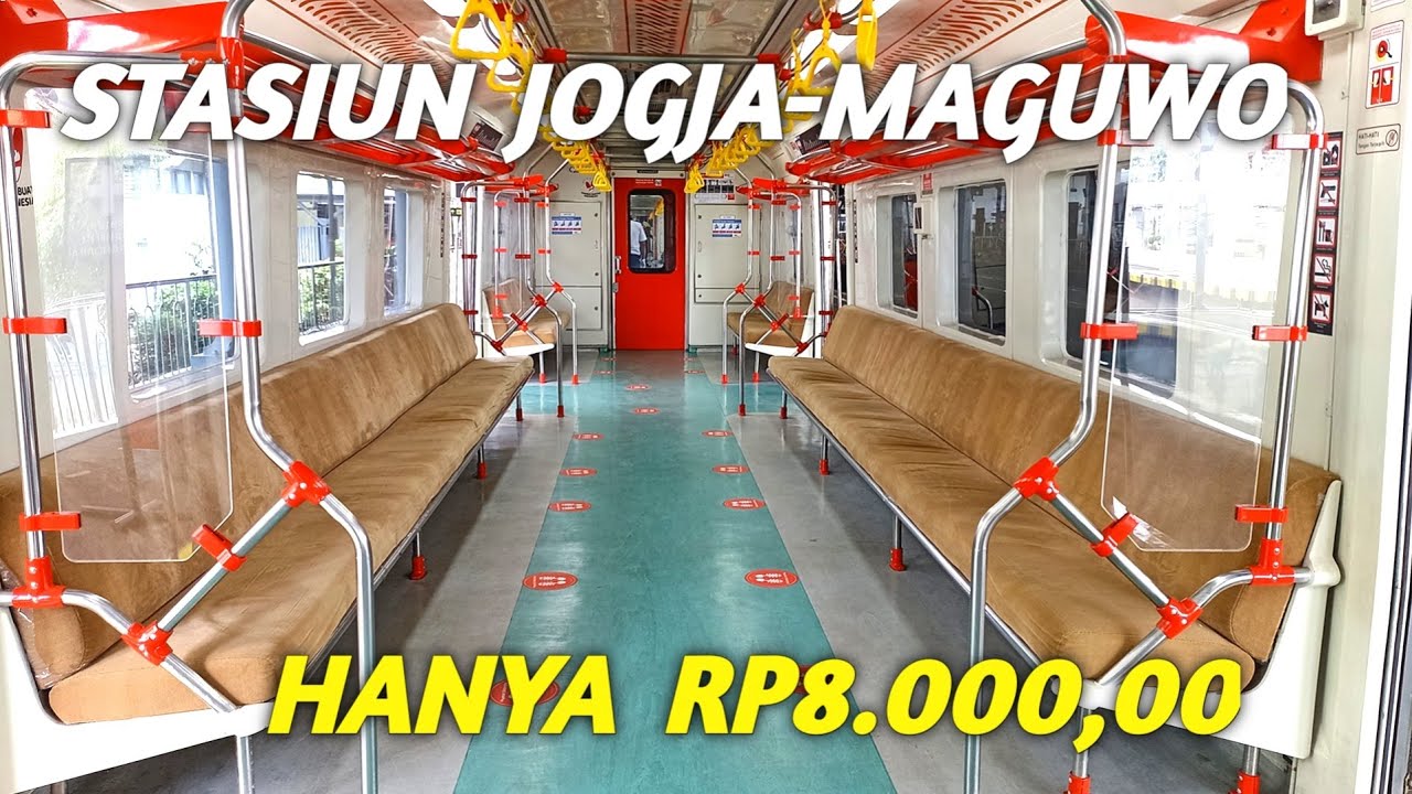 Naik KRL KfW i-9000 (Yogyakarta-Maguwo)