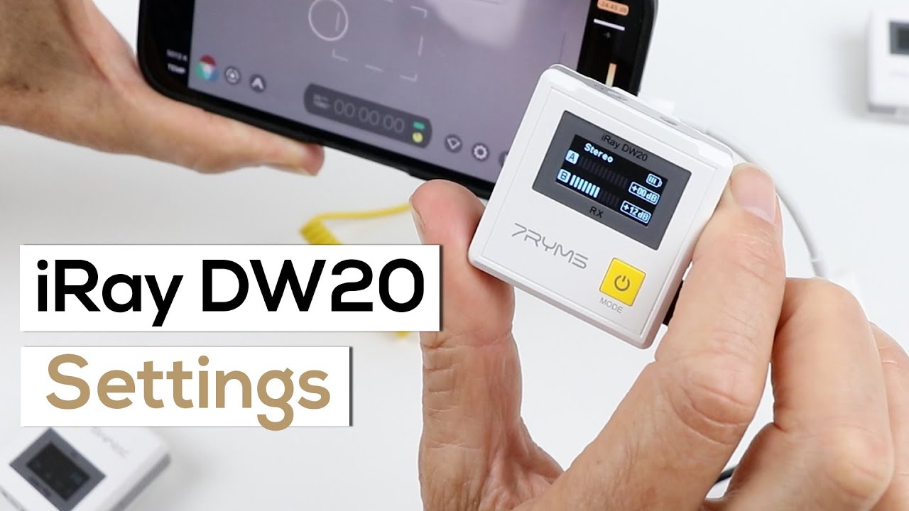 7RYMS iRay DW20 | Лучшие настройки для мобильных камер и зеркальных фотоаппаратов