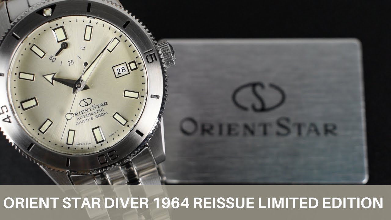 Closer Look: At The New Orient Star Diver 1964 Re-Issue - Limited Edition 900pcs Ref. RE-AU0502S