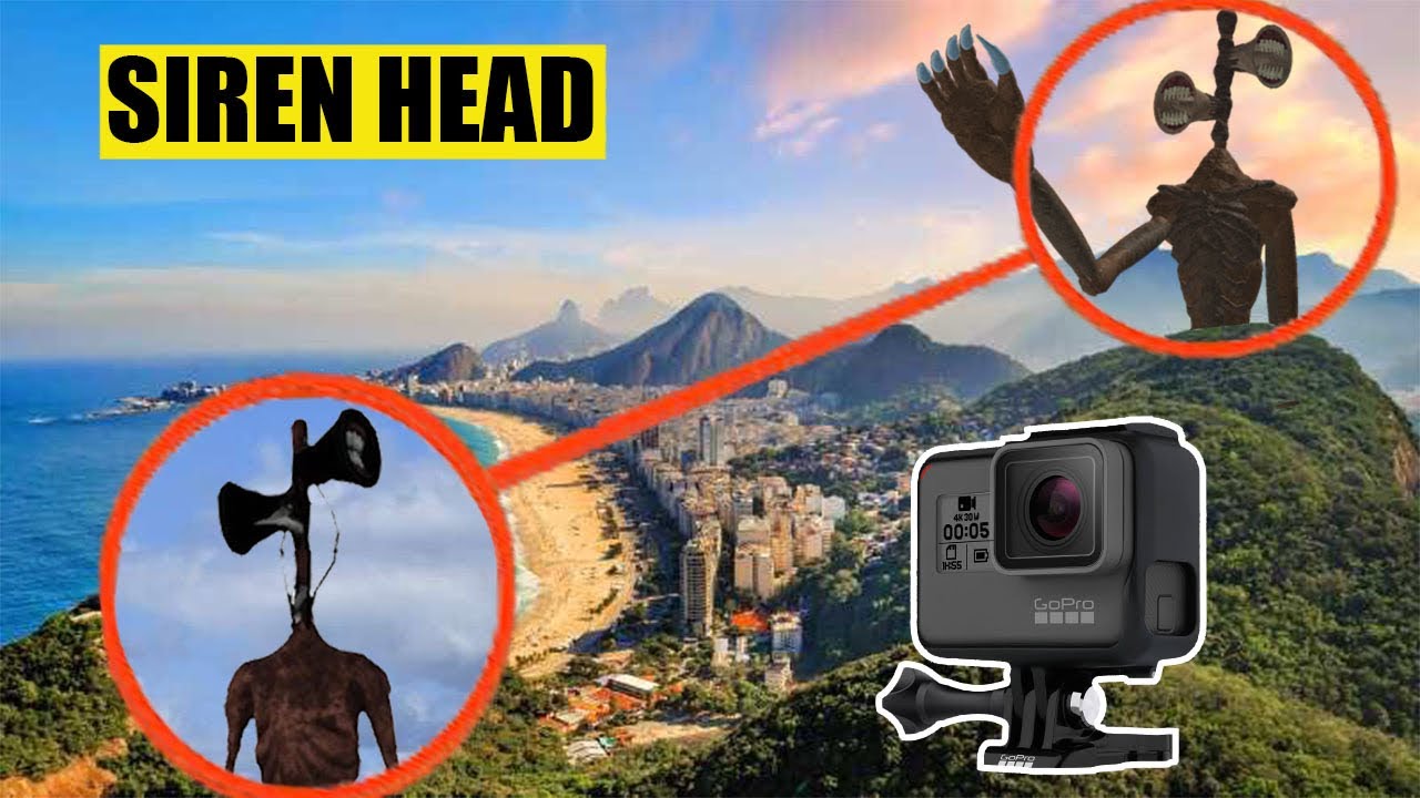 you will not believe what my GoPro caught on camera at SIREN HEAD BEACH!! (Siren Head Sightings)