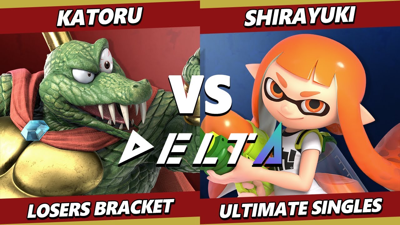 Delta 11 - Katoru (King K. Rool) Vs. Shirayuki (Inkling) Smash Ultimate - SSBU