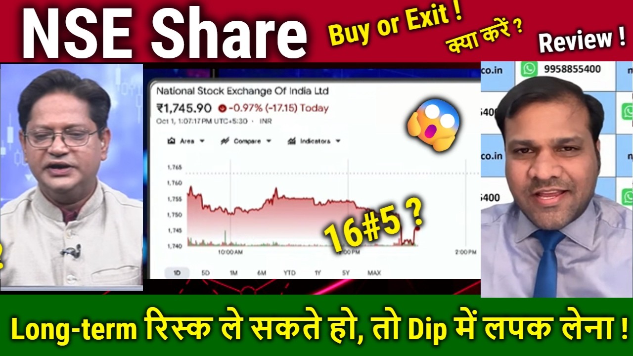 NSE Share latest news,buy or sell ?,nse share review by Expert,nse ipo Stock longterm target 2027