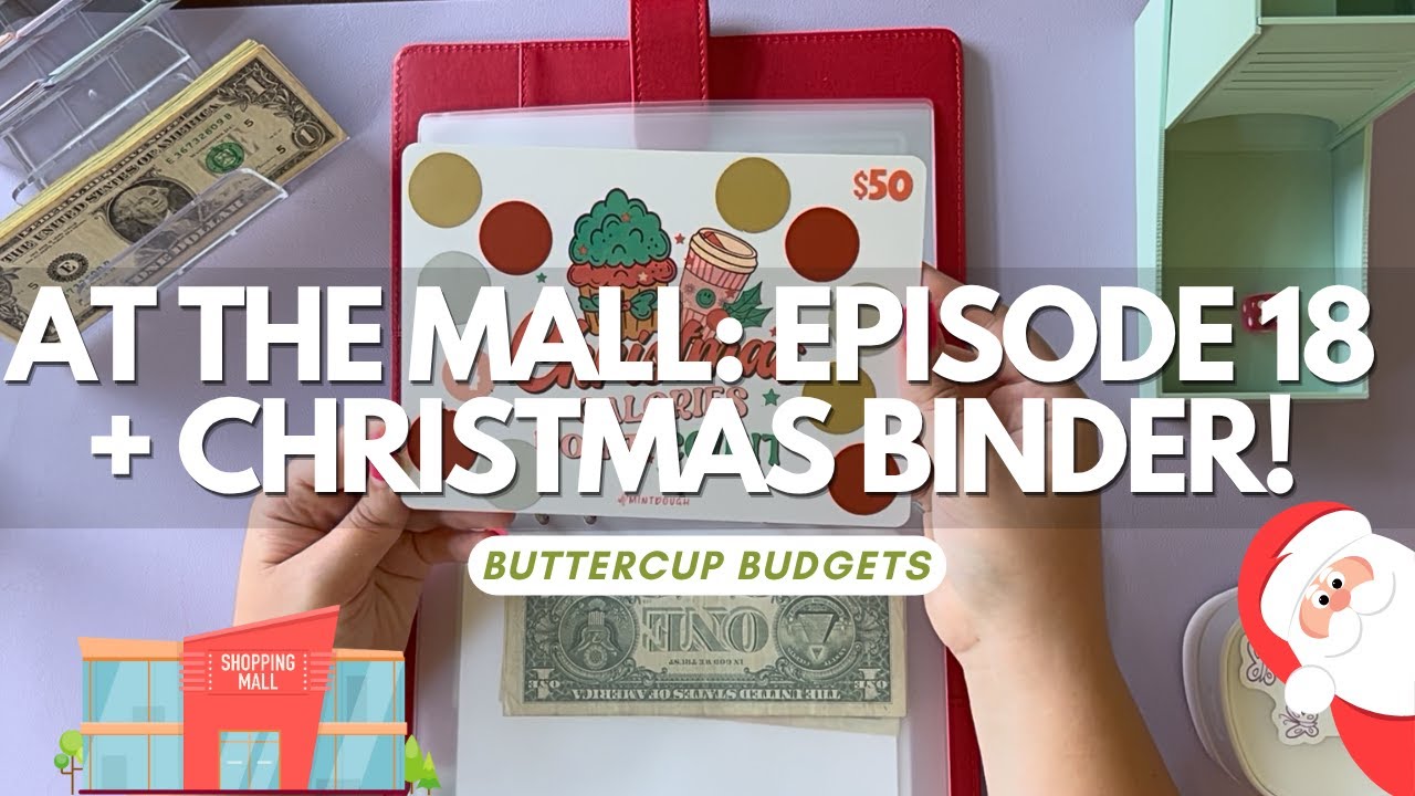 At the Mall Savings Challenge Episode 18 and Saving for Christmas! $80