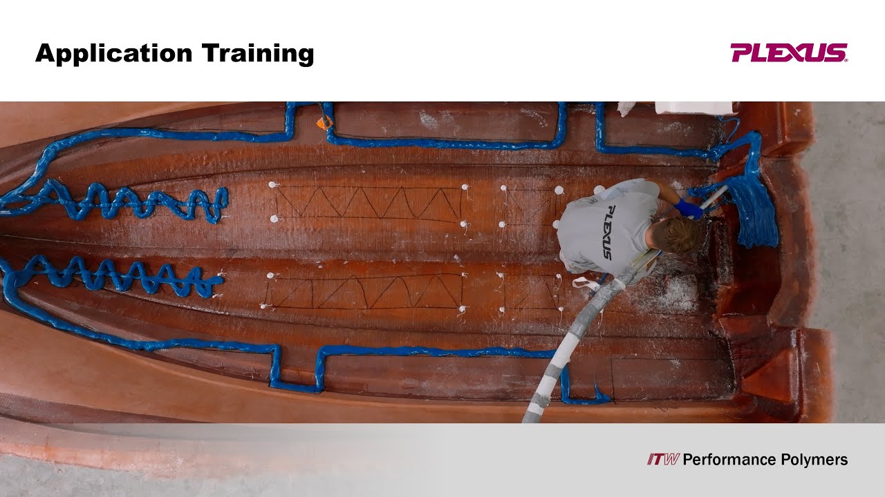 ITW Performance Polymers Plexus Adhesive Boat Stringer Training