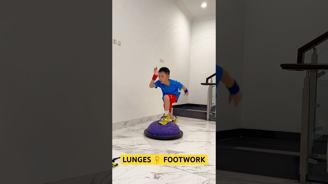 LUNGES 🔥 FOOTWORK 🌟 AGILITY DRILL ⚡️ SPEED UP #speedandagility #speedworkout #lebron