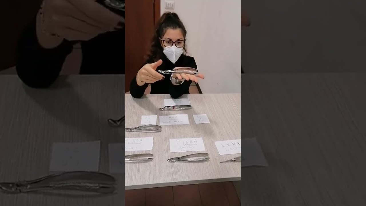 Pinze da estrazione dei denti - corso ASO
