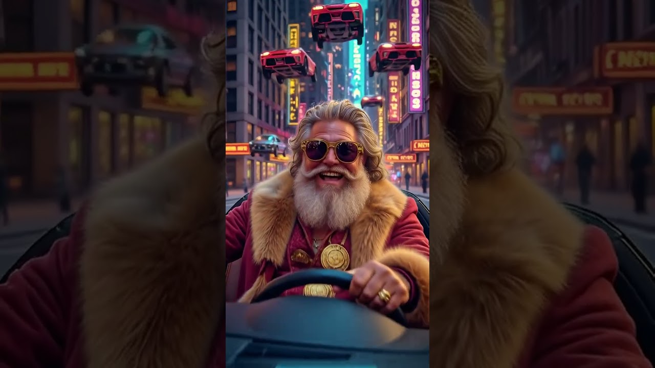 Cool Santa in Cyber City — from HitClub​