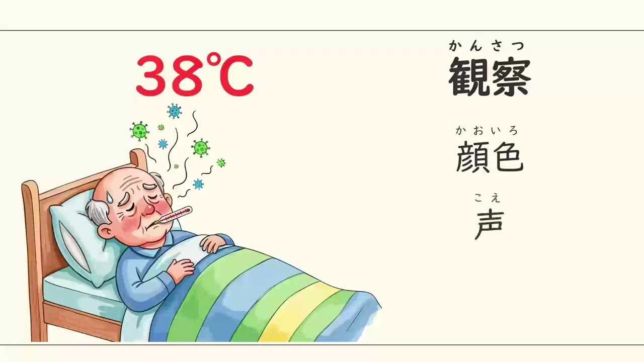 『観察』介護の仕事でつかうことば①