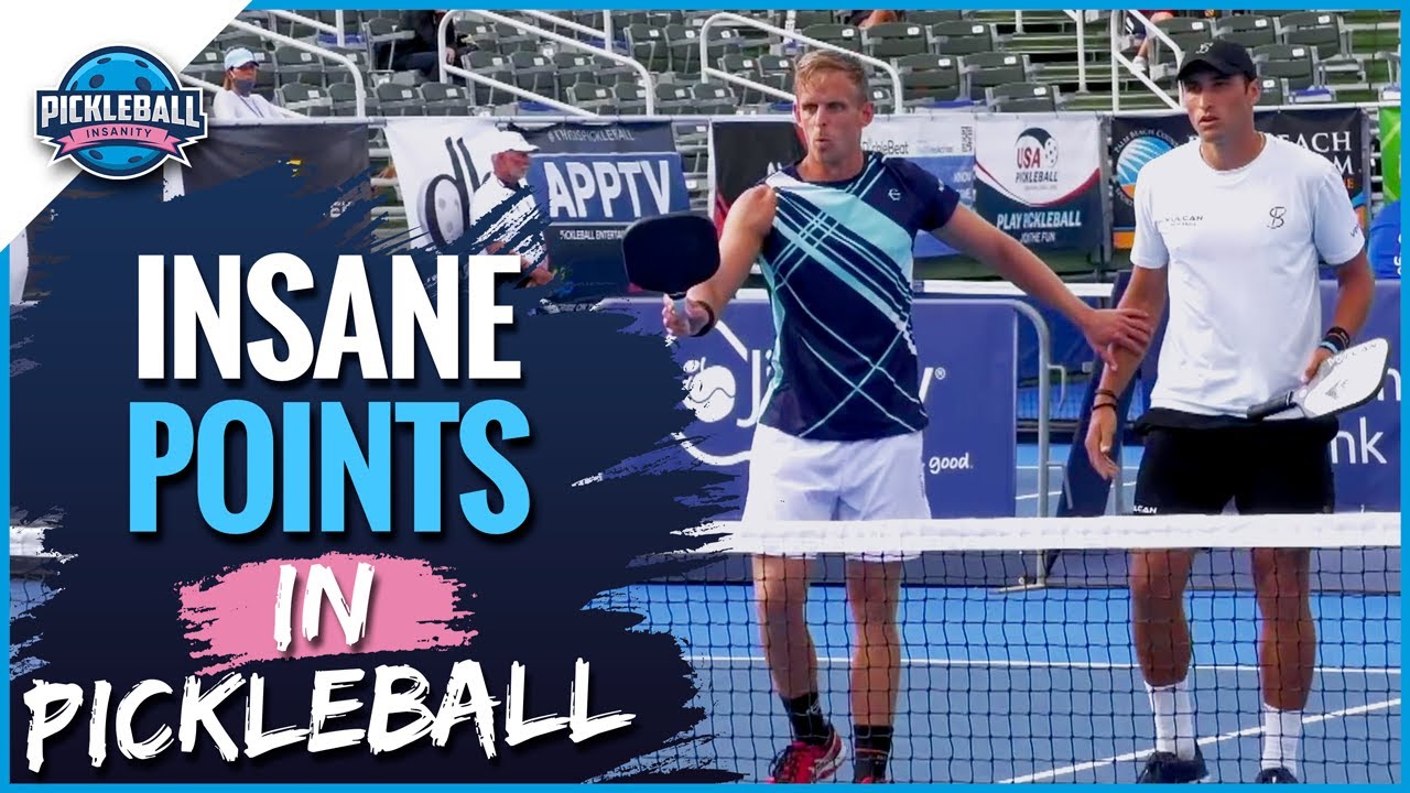 Most Insane Points in Pickleball History
