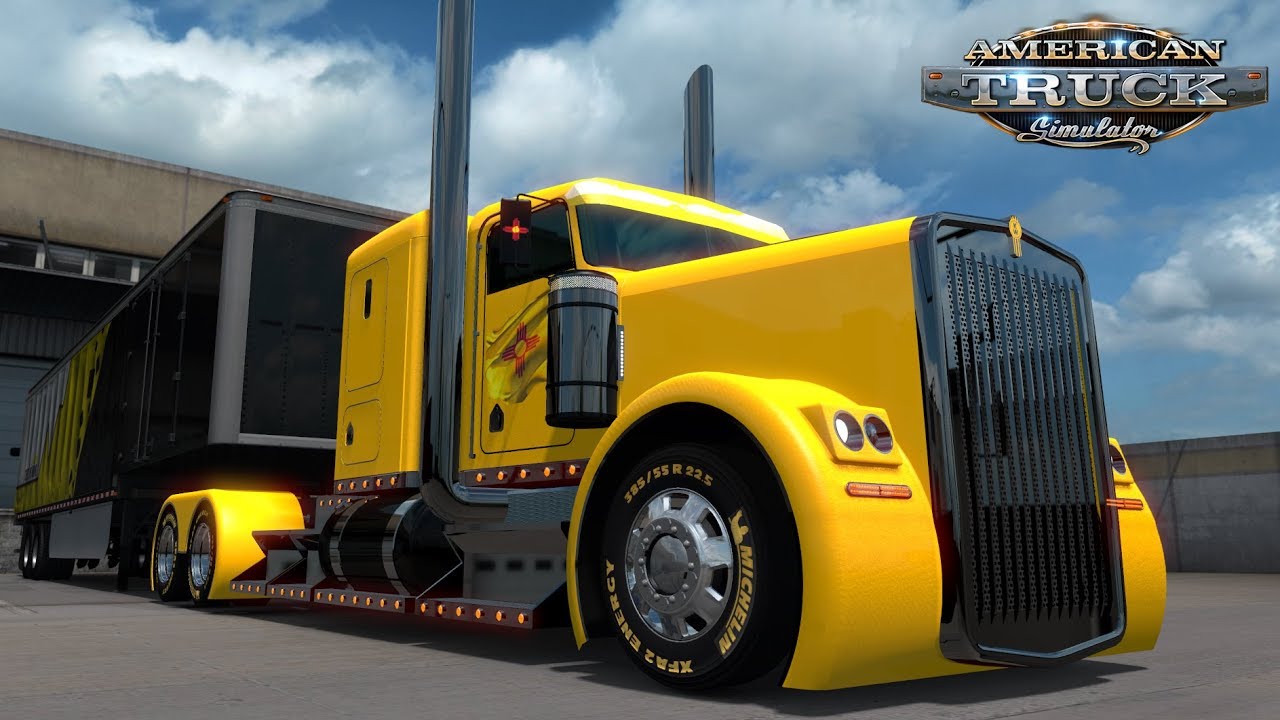 American Truck Simulator: New Mexico Customs Kenworth W900 - Albuquerque to Roswell