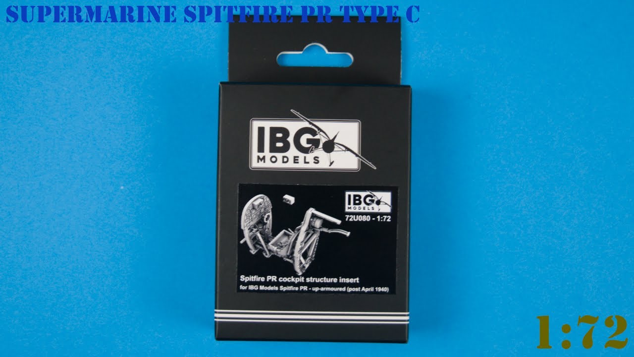 Odcinek 488. IBG Models Supermarine Spitfire PR Type C. Część 1. Prezentacja insertu kokpitu.