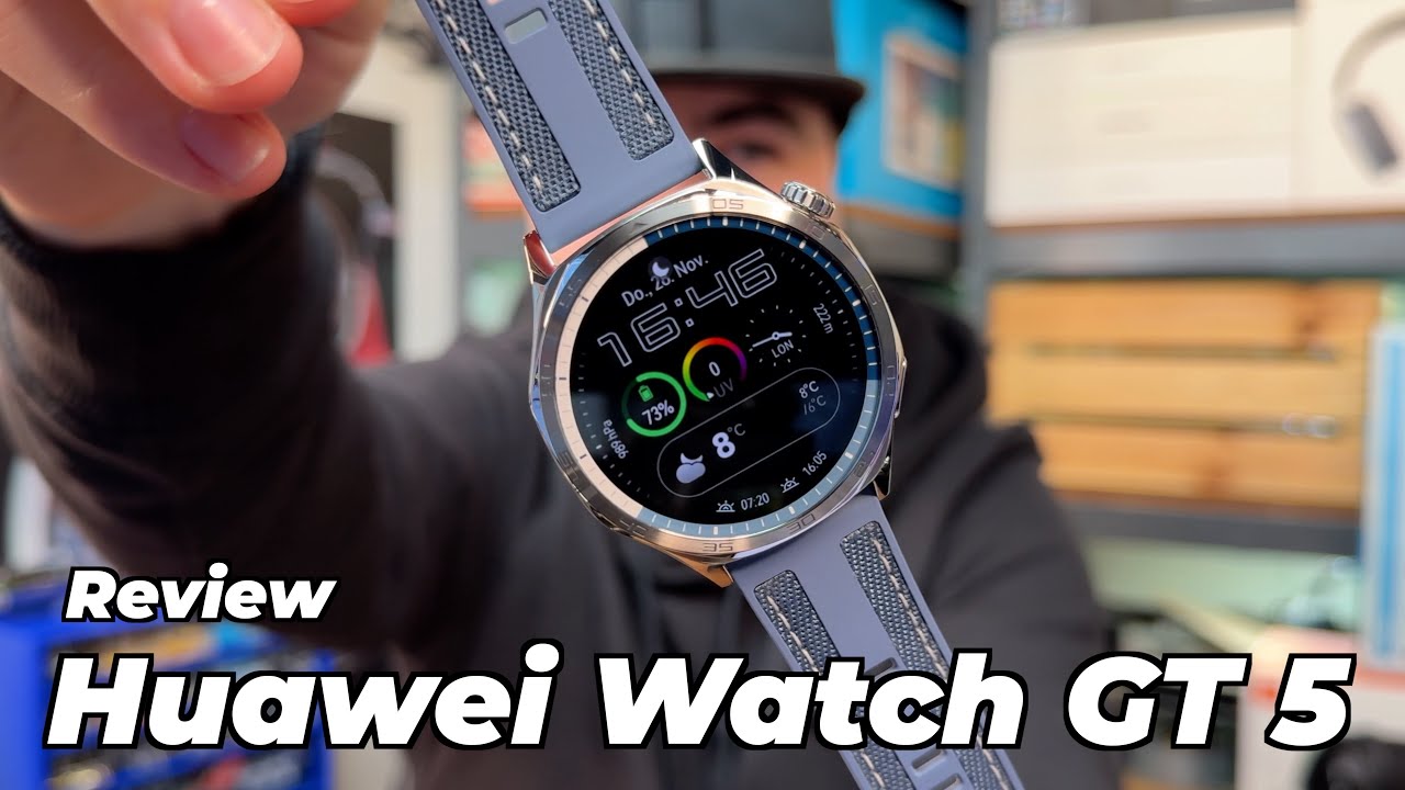 Huawei Watch GT 5 46 mm Smartwatch für Android und iPhone