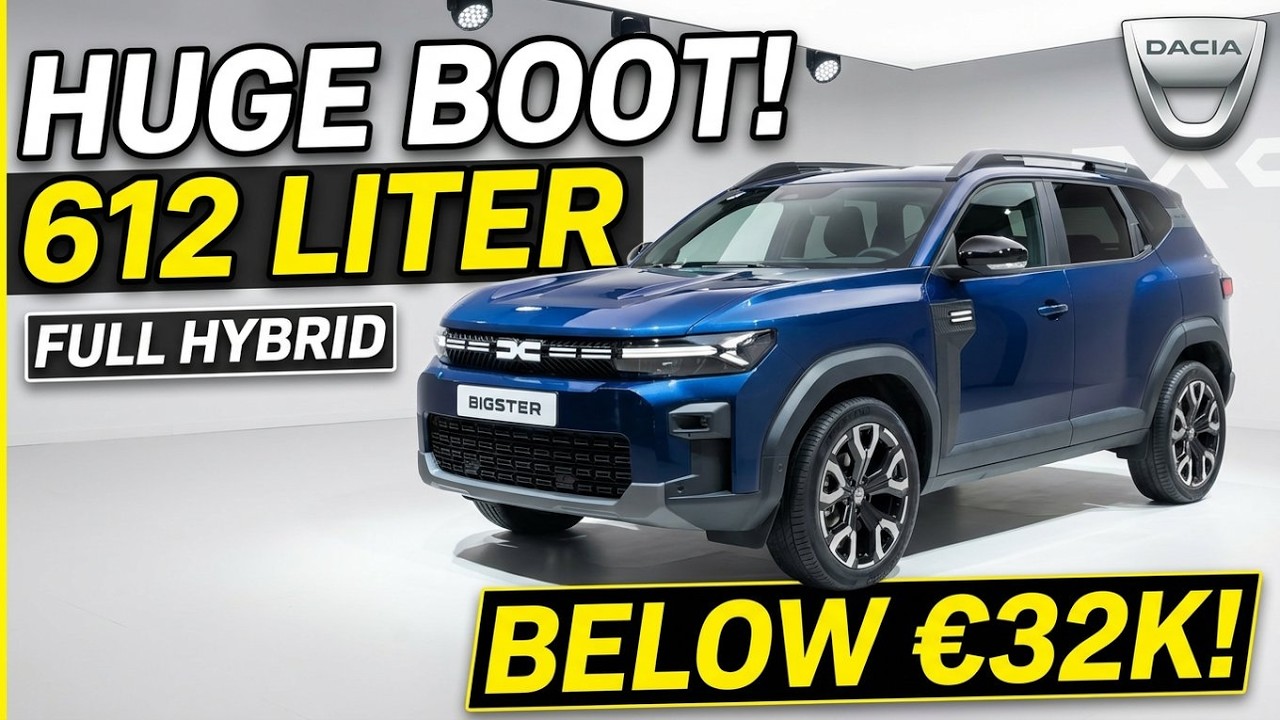 2026 Dacia Bigster Hybrid 155 Destroys the Family SUV Market With This Price