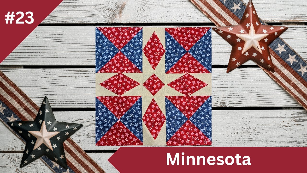 Minnesota State Quilt Block | 15