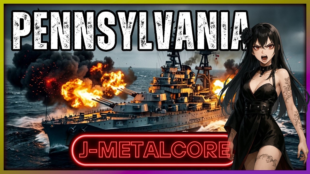 Kurohana - USS Pennsylvania | #jmetal #femalevocal