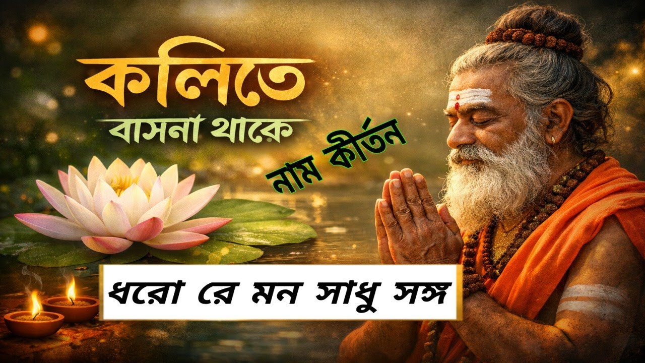 কলিতে বাসনা  থাকে ধরো রে মন সাধুর সঙ্গ  