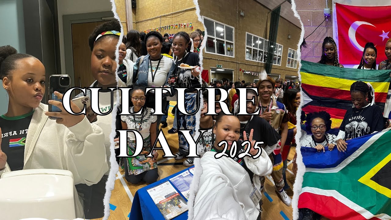 CULTURE DAY AT A BRITISH SCHOOL | SA🇿🇦 LIVING IN THE UK🇬🇧