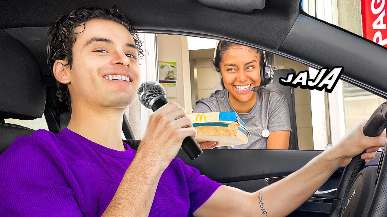 Pasando por 100 Drive Thrus pero SOLO Hacemos chistes.
