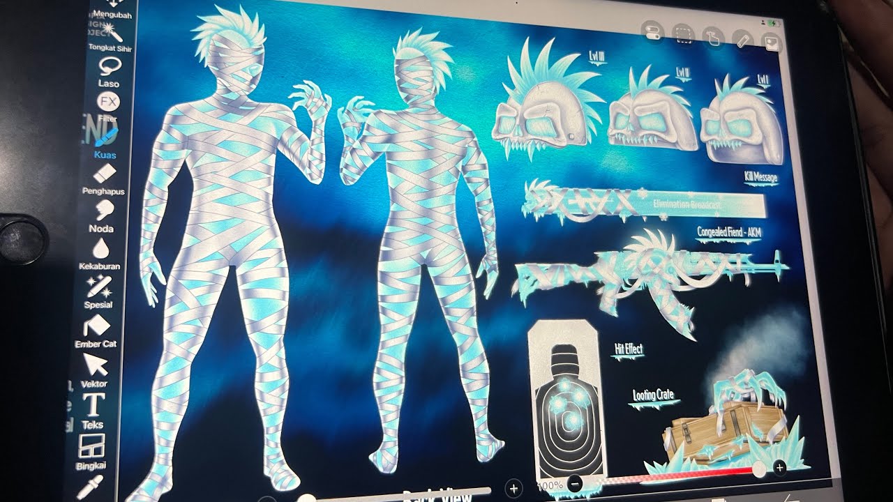 🧊 Ice Mummy Theme PUBGM 2024 #pubgmpdp #pubgmcreative
