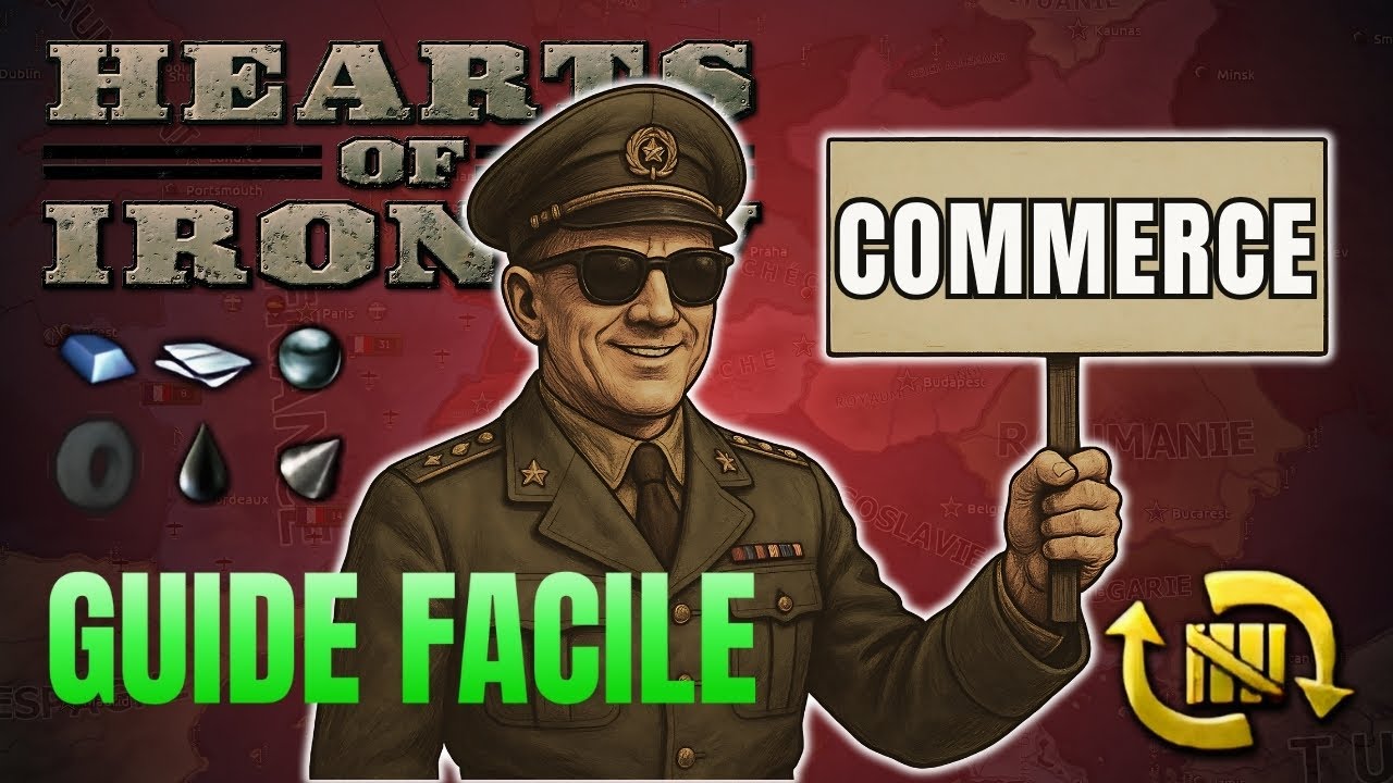 Tuto Hearts of Iron 4 - Commerce et Importations