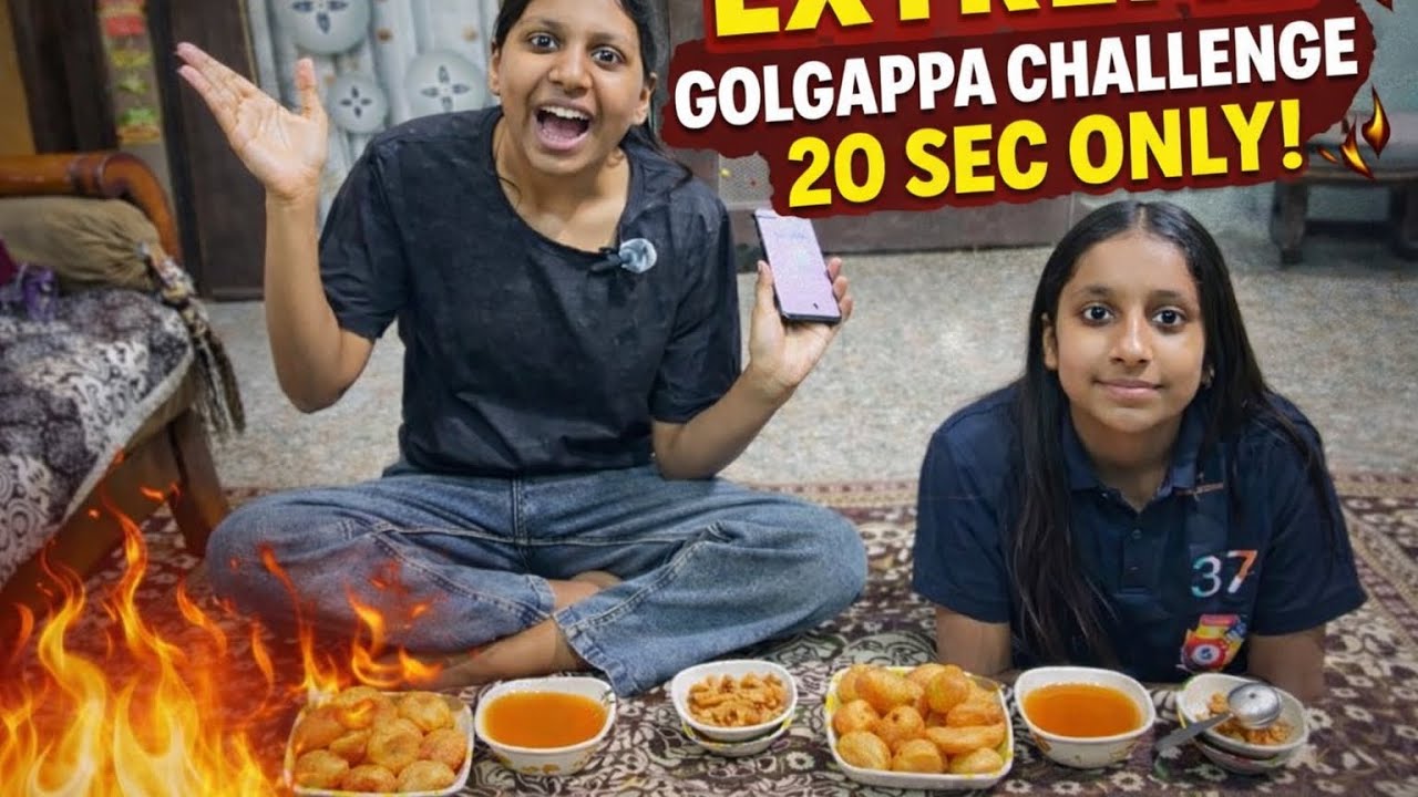 🌶️ Extreme Golgappa Challenge | 20 Sec Only! | New Vlog | Naina Vlogz