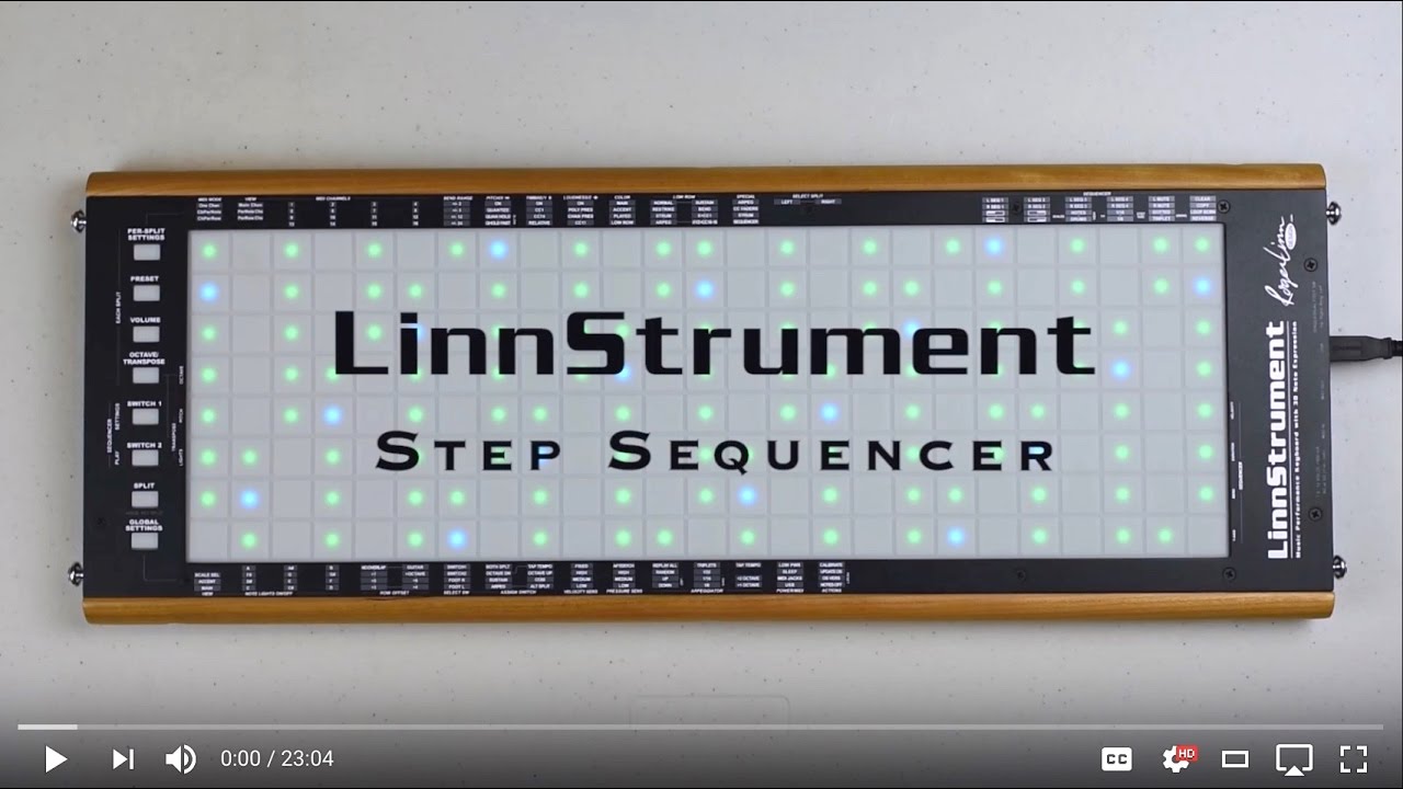 LinnStrument Step Sequencer