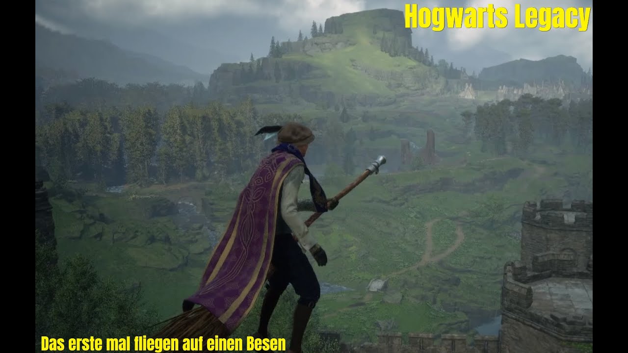 Hogwarts Legacy #16 -  Das erste mal fliegen auf einem Besen