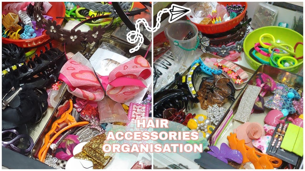 Hair Accessories Organisation and Declutter| MY MIND IS ART| TANVI GUPTA