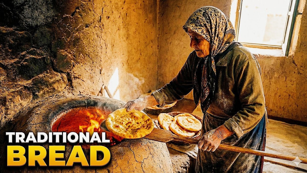 How Rural Women Bake Bread in Iran | Traditional Village Life in Poruzak (2026)