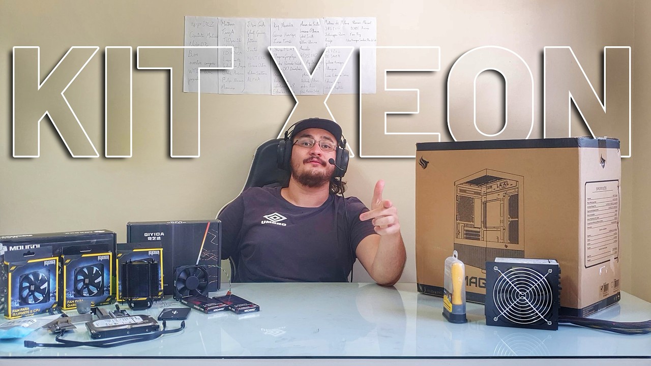 MONTANDO UM KIT XEON ALL BLACK