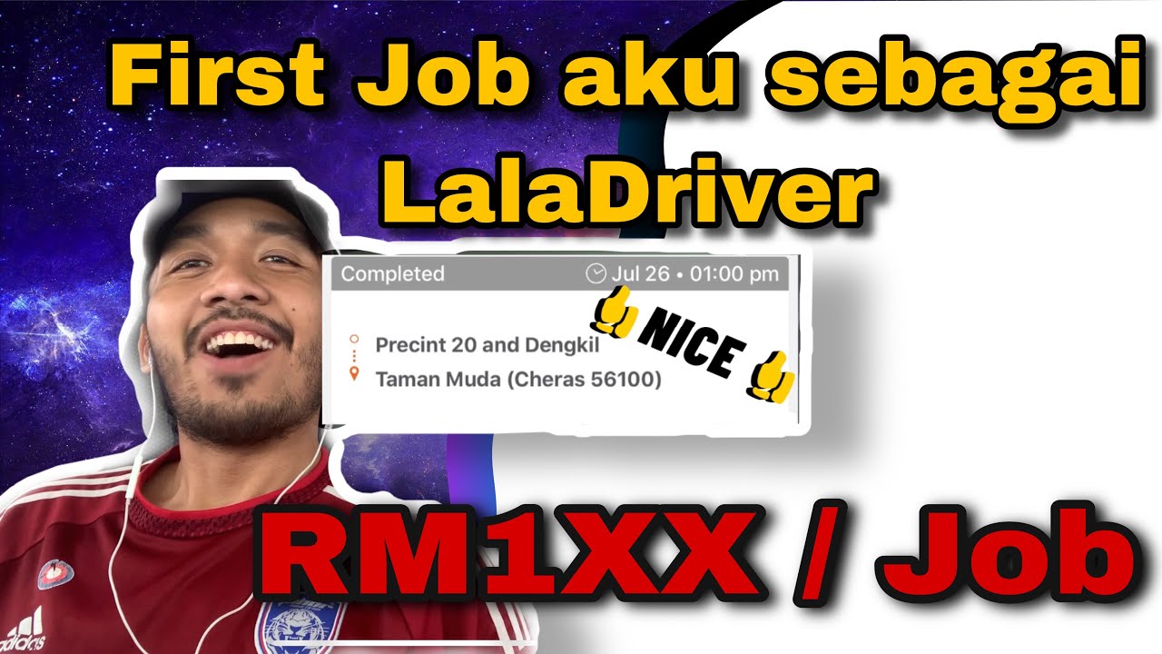 Job pertama aku di lalamove..Nak tahu berapa gaji aku dapat? 2020