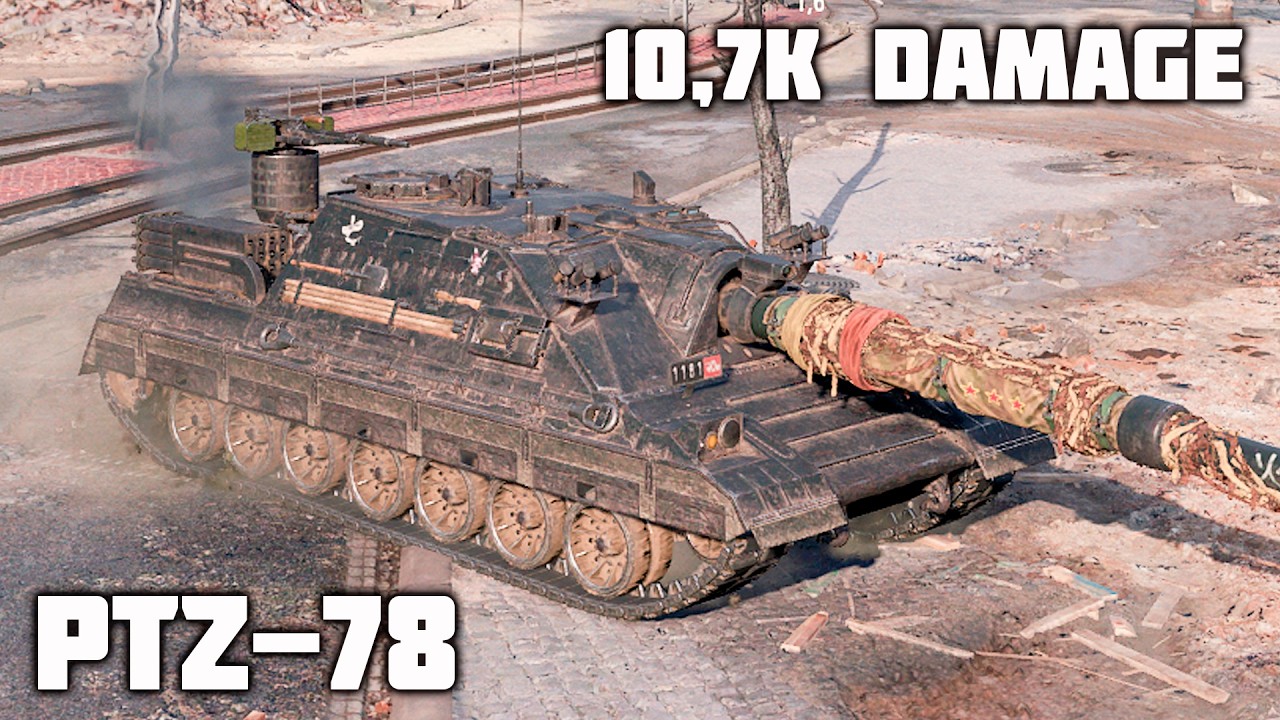 PTZ-78 WoT – 5Kills, 10,7K Damage