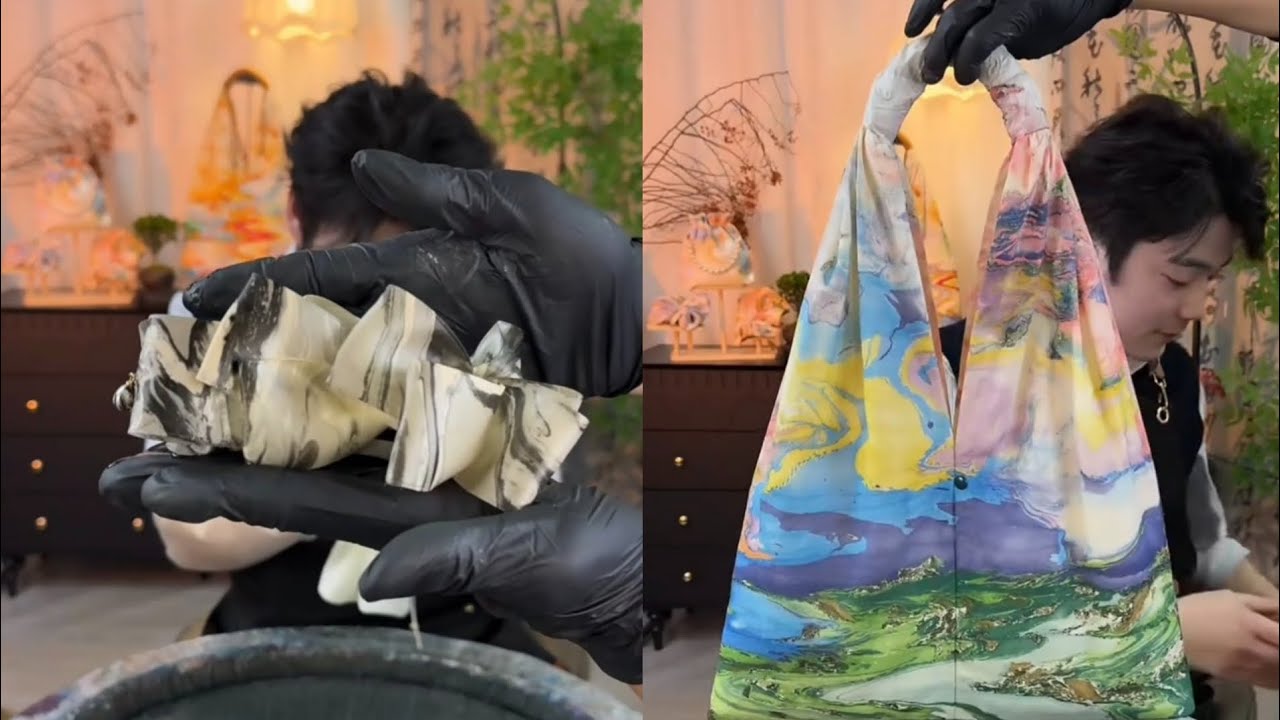 Ancient printing techniques and modern trendy accessories